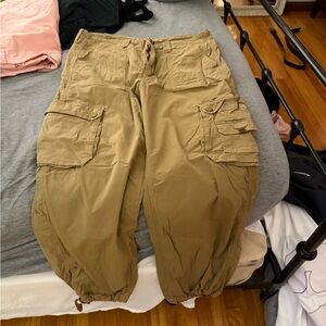 American Eagle Outfitters Stretch Tan Pants